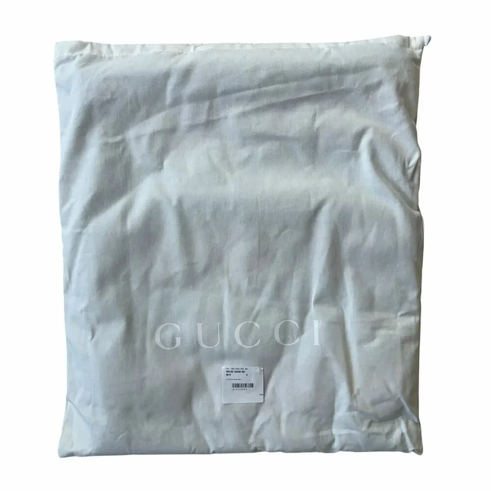 NEW Gucci Web Wool Blanket Reversible Navy Red White 45x70 Authentic